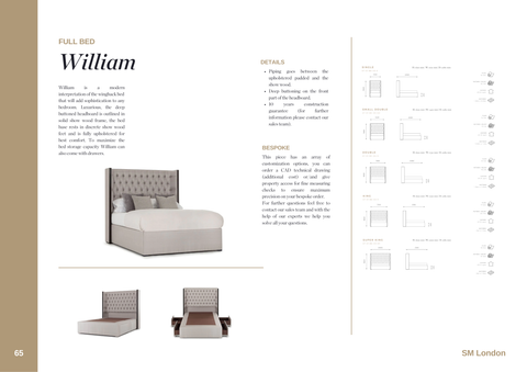 CAMA COMPLETA WILLIAM