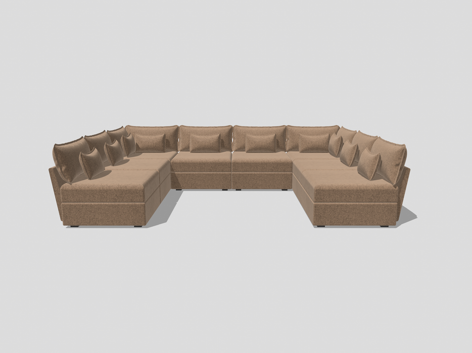 8 Seater Sofa U Shape
