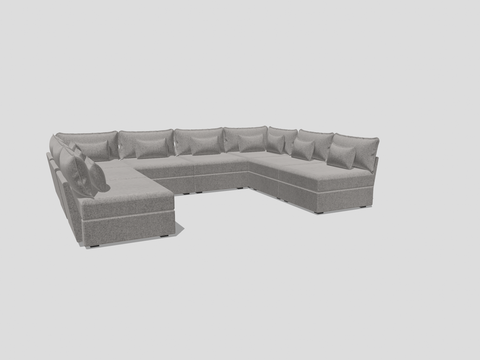 8 Seater Sofa U Shape