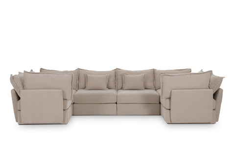 6 Seater Sofa U Shape