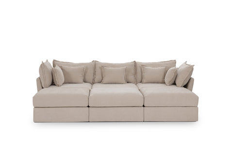 Double 3 Seater Sectional