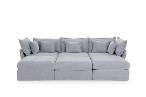 Double 3 Seater Sectional