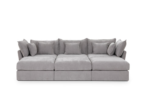 Double 3 Seater Sectional