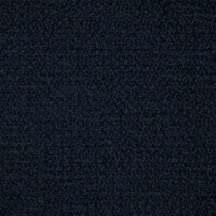 Cover For Ottoman Chenille Deep Blue