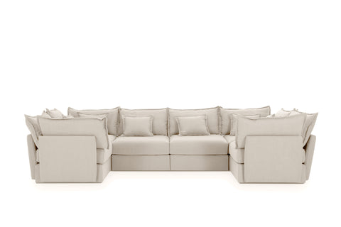 6 Seater Sofa U Shape