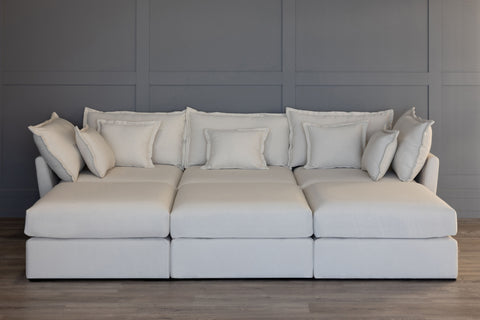 Double 3 Seater Sectional