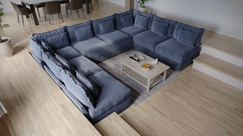 8 Seater Sofa U Shape