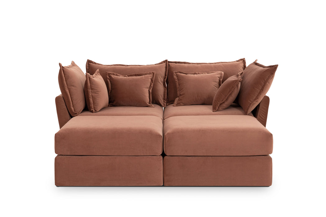 Double 2 Seater Sectional