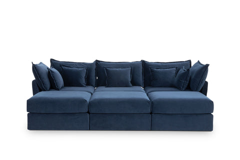 Double 3 Seater Sectional