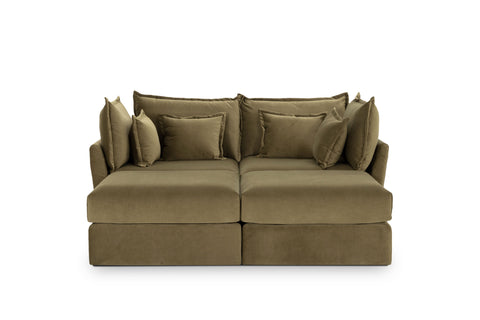 Double 2 Seater Sectional