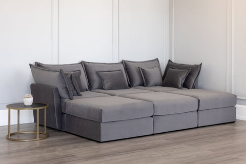 Double 3 Seater Sectional