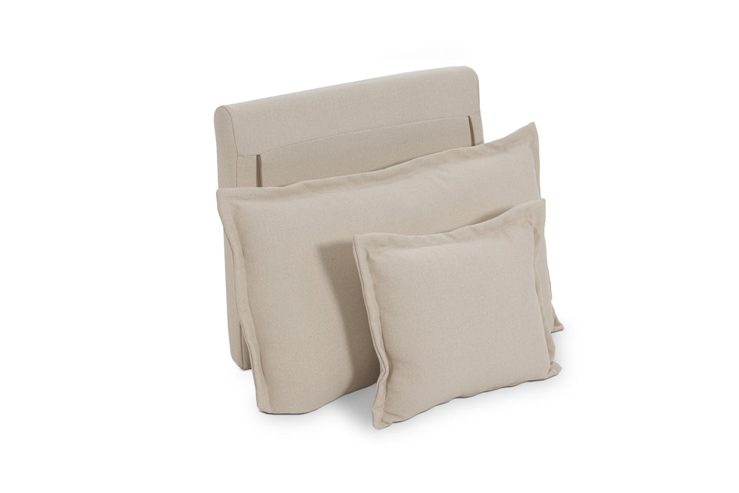 Cover For Backrest Linen Cream